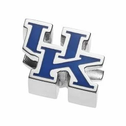 LogoArt Sterling Silver Kentucky Wildcats Bead