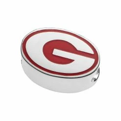 LogoArt Sterling Silver Georgia Bulldogs Bead