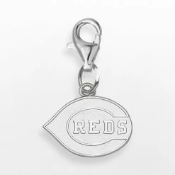 LogoArt Cincinnati Reds Sterling Silver Logo Charm