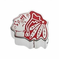 LogoArt Sterling Silver Chicago Blackhawks Bead