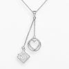 LogoArt Tampa Bay Rays Beloved Sterling Silver Linear Pendant