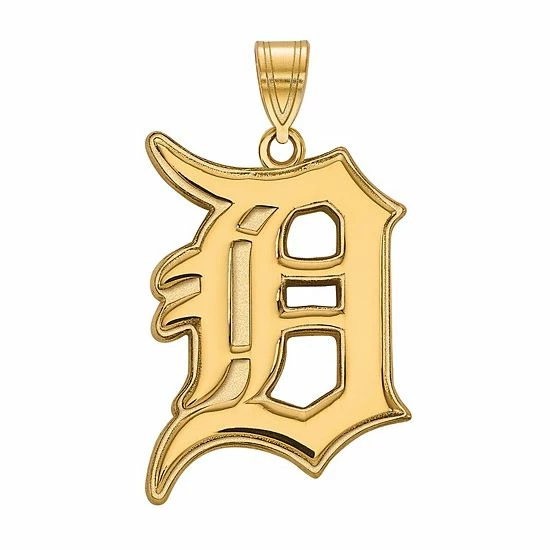 LogoArt 14k Gold Detroit Tigers Extra-Large Pendant 4 LogoArt 14k Gold Detroit Tigers Extra-Large Pendant - Image 2