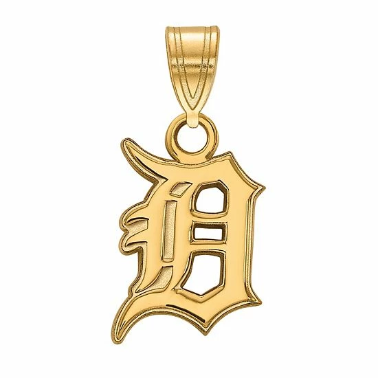 LogoArt 14k Gold Detroit Tigers Small Pendant - Image 2