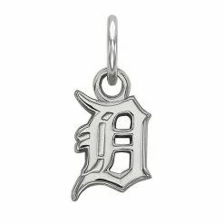 LogoArt Sterling Silver Detroit Tigers Extra Small Pendant