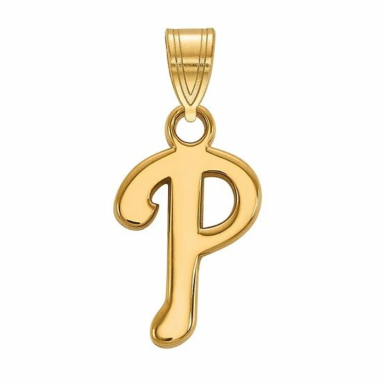 LogoArt 14k Gold Philadelphia Phillies Small Pendant