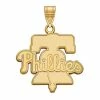 LogoArt Sterling Silver Philadelphia Phillies Large Pendant