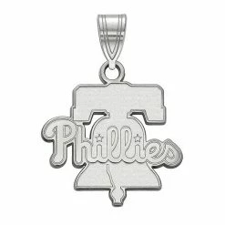LogoArt 14k Gold Philadelphia Phillies Medium Pendant
