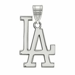 LogoArt 14k Gold Los Angeles Dodgers Large Pendant