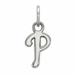 LogoArt 10k Gold Philadelphia Phillies Extra-Small Pendant 10k Whgold