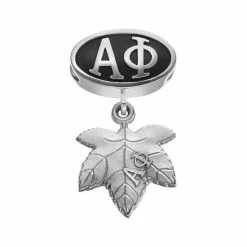 LogoArt Alpha Phi Sterling Silver Sorority Symbol Charm