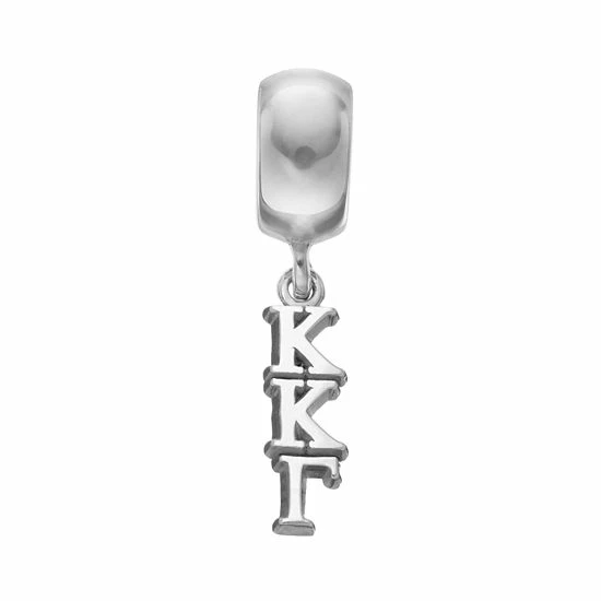 LogoArt Sterling Silver Kappa Kappa Gamma Sorority Charm