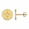 LogoArt Winnipeg Jets 10k Gold Mini Stud Earrings 10k Yellow Gold