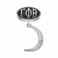 LogoArt Gamma Phi Beta Sterling Silver Sorority Symbol Charm