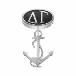 LogoArt Delta Gamma Sterling Silver Sorority Symbol Charm