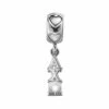 LogoArt Sterling Silver Alpha Chi Omega Sorority Charm