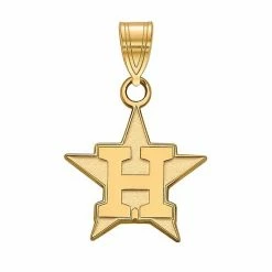 LogoArt Sterling Silver Houston Astros Pendant