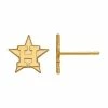 LogoArt Sterling Silver Houston Astros Stud Earrings