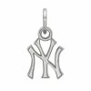 LogoArt Sterling Silver New York Yankees Pendant