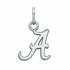 LogoArt Sterling Silver Alabama Crimson Tide Pendant