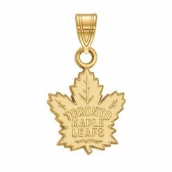 LogoArt Toronto Maple Leafs Sterling Silver Small Pendant